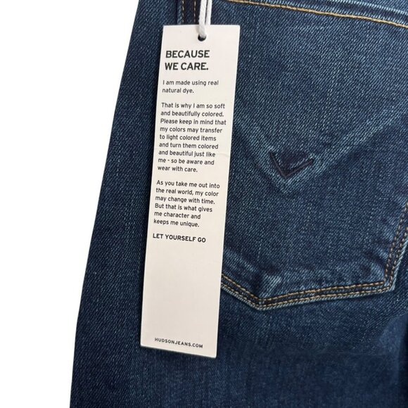 NWT Hudson Jeans Nico Bootcut Midrise Petite Dark Wash See Measurements New - Picture 6 of 10